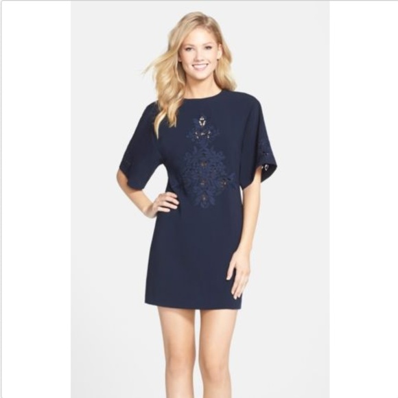 Cynthia Steffe Dresses & Skirts - Cynthia Steffe Jenna Embroidered Cut Out Dress 6